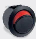 Bulgin Components PLC-R13244BNAB Interruptor basculante Switch Rocker ON OFF DPST Quick Connect Round Rocker 10A 250VAC