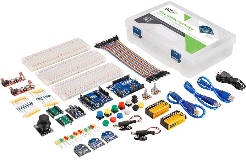 Digi International-XKB2-AT-WWG RF/Drahtlos-Entwicklungsplatinen und Kits 802.15.4 LR-WPAN Development Kit