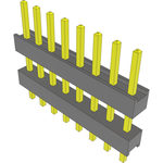 Conn Board Stacker HDR 8 POS 2.54mm Solder ST Top Entry Thru-Hole Bulk