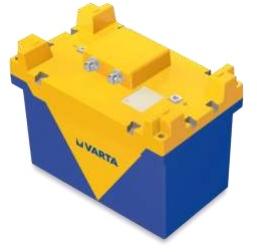 VARTA Microbattery-56650 764 099 Batterien Lithium Battery Rectangular 25.6V 22.8Ah Rechargeable