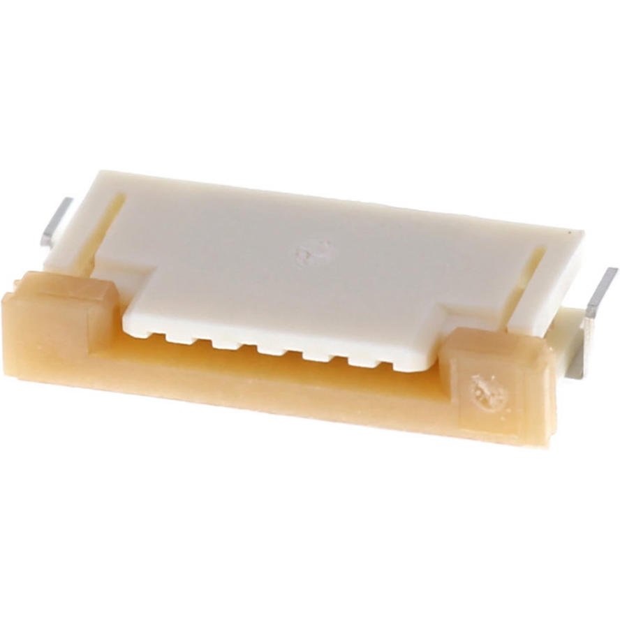 Molex-52207-0633 Connector FFC-FPC Conn FFC/FPC Connector SKT 6 POS 1mm Solder RA SMD Easy-On T/R