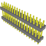 Conn Board Stacker HDR 32 POS 2.54mm Solder ST Thru-Hole Bulk