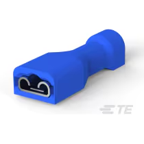 TE Connectivity-3-520124-2 连接器端子 Quick Disconnect Terminal 14-16AWG Brass Blue F 21.71mm Tin Reel/Strip