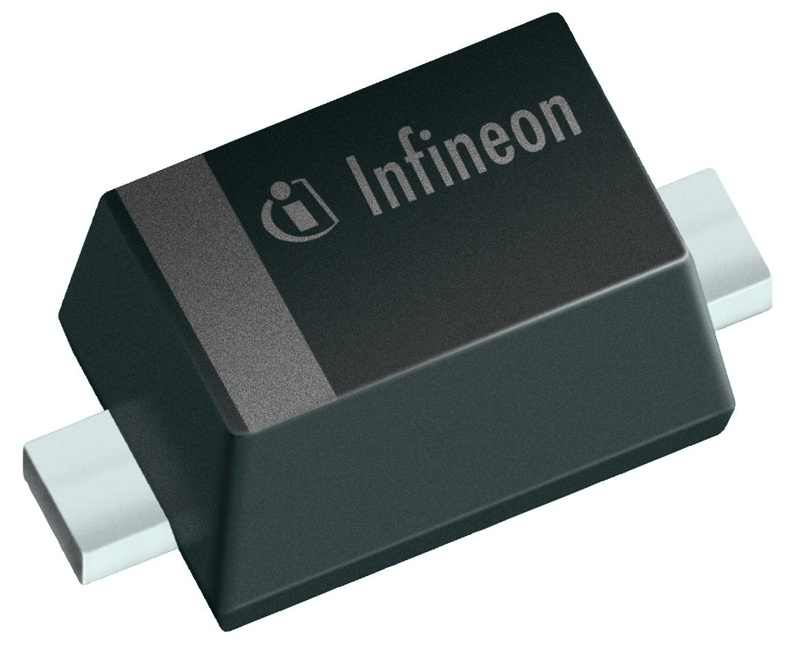 Infineon Technologies AG-BAT6402VH6327XTSA1 Rectifiers Diode Schottky Si 0.25A 2-Pin SC-79 T/R Automotive AEC-Q101