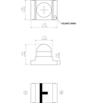 LED Uni-Color Blue 468nm 2-Pin SMD T/R