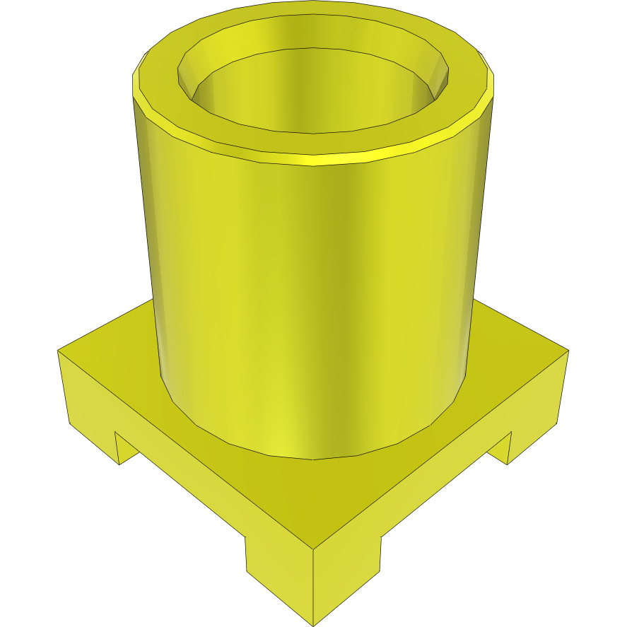 Samtec-MCX7-J-P-H-ST-SM1 Connettore RF Conn MCX 0Hz to 6GHz 75Ohm Solder ST SMD F Gold Over Nickel Tray