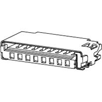 Molex-0475710001 Steckverbinder, Speicherkarte Conn Micro SD Card HDR 8 POS 1.1mm Solder RA SMD 0.5A/Contact T/R