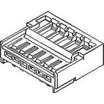 Conn Housing F 7 POS 2.5mm Crimp ST Cable Mount White Bag