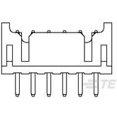 TE Connectivity-1-1470109-4 Steckverbinderleisten und Leiterplattenbuchsen Conn Shrouded Header (4 Sides) HDR 14 POS 2mm Solder ST Top Entry Thru-Hole Bag