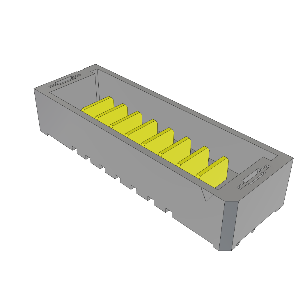 Samtec-UMPT-08-01.5-L-V-S-W-TR Connector Headers and PCB Receptacles Conn Ultra Micro Terminal Strip HDR 8Power POS 2mm Solder ST SMD T/R