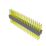 Conn Board Stacker HDR 40 POS 2.54mm Solder ST Thru-Hole Bulk