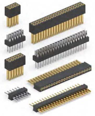 Mill-Max-852-10-024-10-003000 Steckverbinderleisten und Leiterplattenbuchsen Conn Unshrouded Header HDR 24 POS 1.27mm Solder ST Thru-Hole