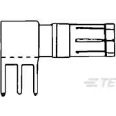 TE Connectivity-532823-1 Connector Contact Contact SKT Solder RA Thru-Hole Tray