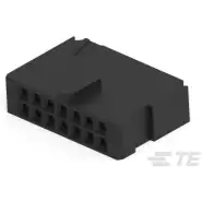 TE Connectivity-102387-2 Connector Discrete Wire Housing Conn Housing RCP 14 POS 2.54mm Crimp ST Cable Mount Black Package