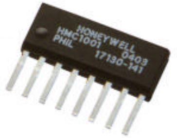 Honeywell-HMC1001-RC Magnetoresistive Sensors Dimensional Magnetoresistive Sensor 1 Axis 2Gs Magnetic Field 8-Pin SIP Tube