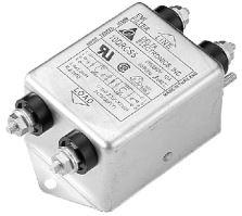 Delta Electronics-30DBCS5B Filtres d'alimentation Power Line Filter General Purpose 50Hz/60Hz 30A 250VAC Threaded Stud Flange Mount