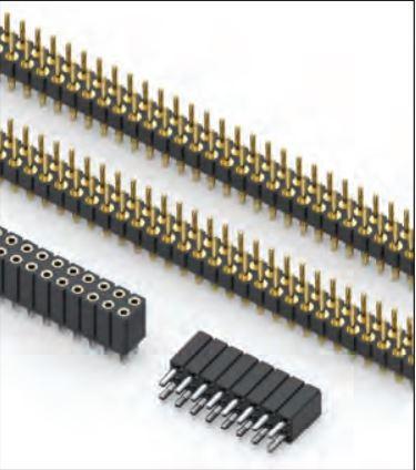 Mill-Max-802-10-050-62-001000 Steckverbinderleisten und Leiterplattenbuchsen Conn Unshrouded Header HDR 50 POS 2.54mm Press Fit ST Top Entry Thru-Hole