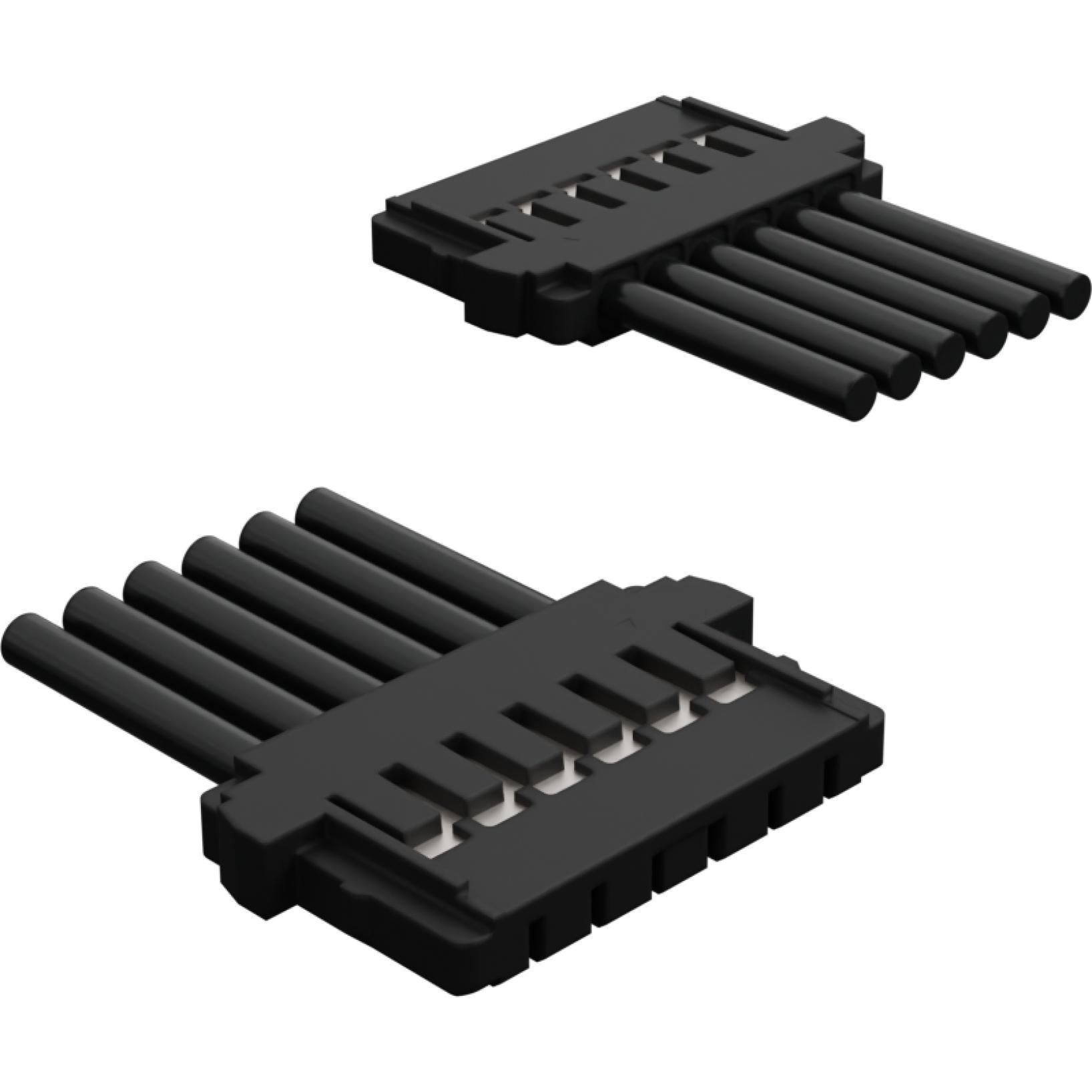 Molex-2196562062 Andere Kabelbaugruppen Pico-Lock Female-to-Pico-Lock Female Cable Assembly, Single Row