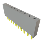Conn Unshrouded Header HDR 10 POS 2.54mm Press Fit ST Top Entry Thru-Hole Tube