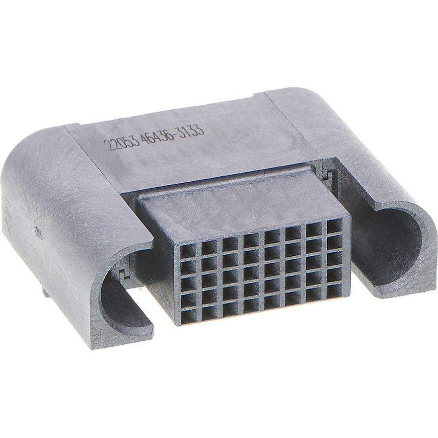 Molex-464363133 Steckverbinderleisten und Leiterplattenbuchsen Conn Board to Board RCP 40 POS 2mm Press Fit RA Side Entry Thru-Hole EXTreme Ten60Power Tray