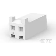 TE Connectivity-770849-2 Custodia filo connettore dedicato Conn Housing RCP 2 POS 3.96mm Crimp ST Cable Mount Natural Bag/Box