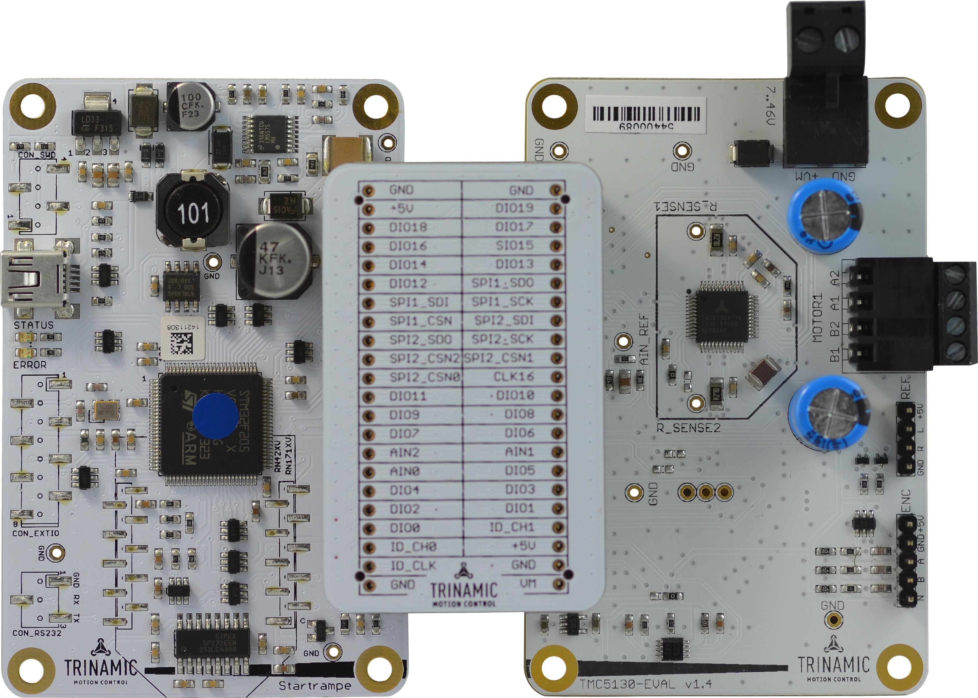 Analog Devices-TMC5130-EVAL-KIT Placas y kits de desarrollo de administración de potencia TMC5130A-TA Motion Motor Control Evaluation Kit