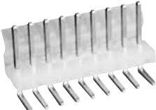 ADAM TECH-LHB-06-SB1 Cabezales del conector y receptáculos PCB Conn Unshrouded Header HDR 6 POS 3.96mm Solder RA Thru-Hole Bag