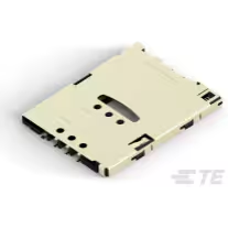 TE Connectivity-1981959-1 连接器 - 存储卡 Conn SIM Card HDR 6 POS 2.54mm Solder ST SMD 1.2A/Contact T/R