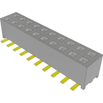 Conn Socket Strip SKT 20 POS 2mm Solder ST Top Entry SMD Tube