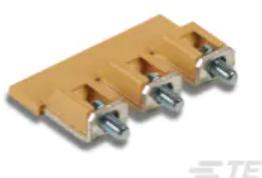 TE Connectivity-2271723-2 Steckverbinderzubehör Connector Accessories Bridge Straight Steel/Thermoplastic/Copper Yellow Tin/Zinc