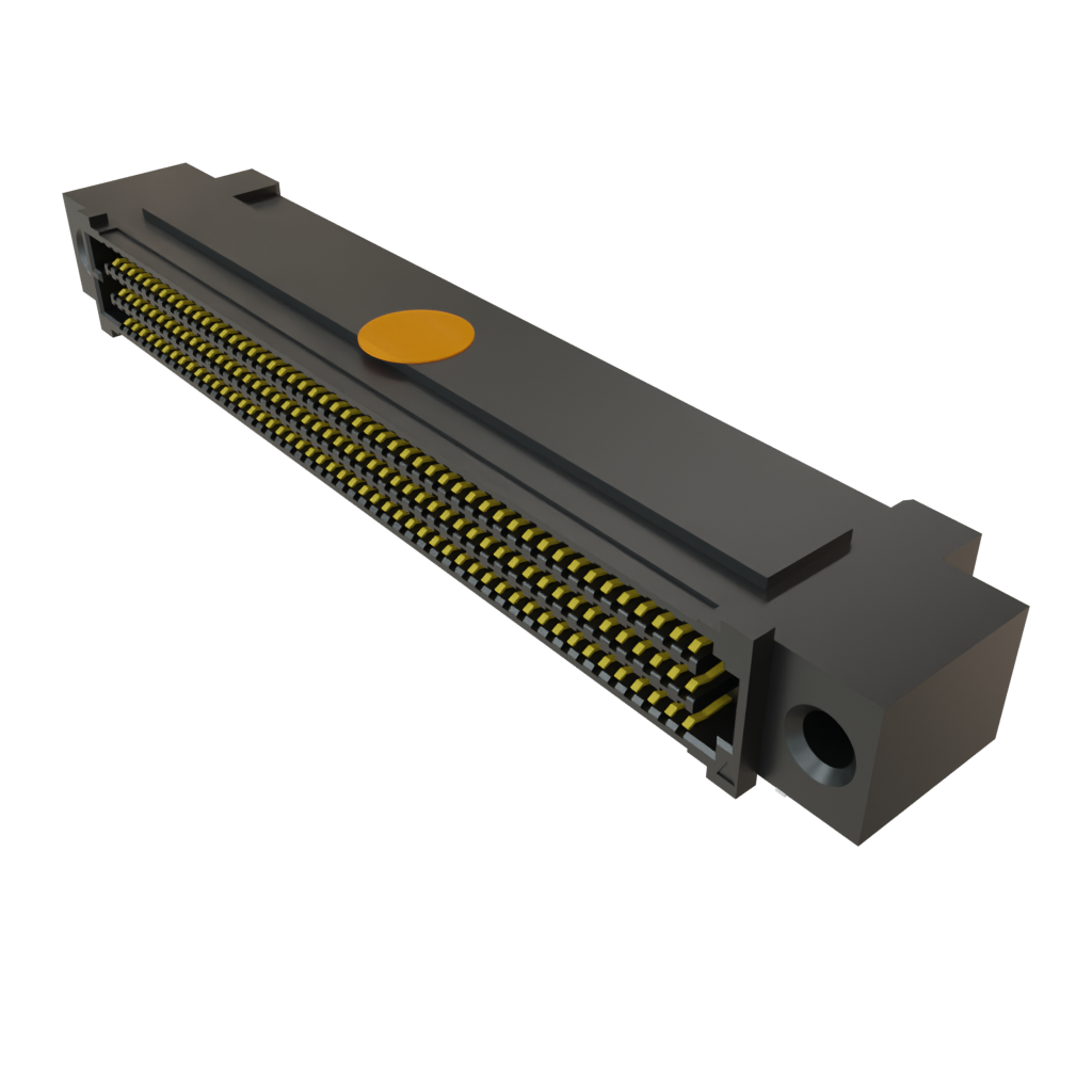 Samtec-SEAM-50-01-S-06-2-RA-GP-K-TR Connector Headers and PCB Receptacles Conn Open Pin Field Array HDR 300 POS 1.27mm Solder RA Side Entry SMD SEARAY™ T/R