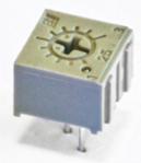 BI Technologies-25PR100KLF Widerstandstrimmern, Potenziometern und Regelwiderstande Res Cermet Trimmer 100K Ohm 10% 0.5W(1/2W) 1(Elec)/1(Mech)Turn 2.77mm (6.86 X 6.86 X 4.83mm) Pin Thru-Hole Tube