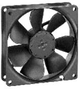 ebm-papst-3412 N/2GH Gebläse und Lüfter DC Fan Axial Sleeve Bearing 12V 8V to 15V 53.56CFM 35dB 119 X 119 X 25.4mm