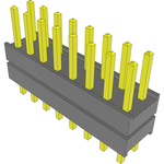 Conn Board Stacker HDR 16 POS 2.54mm Solder ST Top Entry Thru-Hole Bulk
