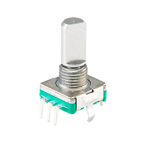 Same Sky (formerly CUI Devices)-RIC11-22S16D5M-TH Encoder meccanico 12 mm, 5 Vdc, 20 PPR, Through Hole, Mechanical Panel Mount Encoder