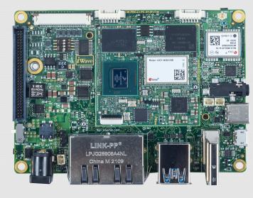 iWave Systems-IW-G40S-OLPQ-4L004G-E016G-BIA Single Board Computers - SBCs SBC, 1.8GHz NXP CPU 2GB LPDDR4 10Mbps/100Mbps/1000Mbps