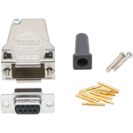 Conn D-Sub F 9 POS 1.42mm Crimp 45° Cable Mount 1 Port FCT Products Bag