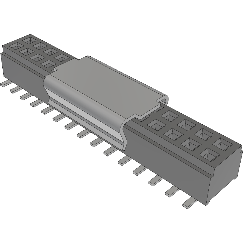 Samtec-CLM-115-02-L-D-P Steckverbinderleisten und Leiterplattenbuchsen Conn Micro Socket Strip SKT 30 POS 1mm Solder ST SMD Tube