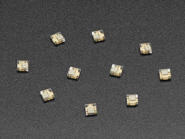 Adafruit Industries-3341 LED LED Tri-Color Blue/Green/Red 470nm/525nm/625nm