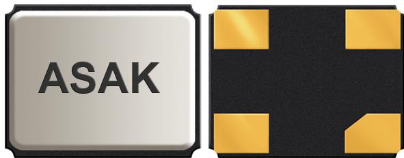 Abracon-ASAKDVAIG-32.768KHZ-KC-T3 SMD Crystal Oscillators Oscillator XO 0.032768MHz ±50ppm 15pF CMOS/LVCMOS 55% 1.8V/2.5V/3.3V Automotive 4-Pin CSMD T/R