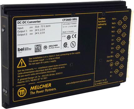 Bel Power Solutions-GP1601-9RB1G DC/DC-Wandler und Spannungsreglermodul Module DC-DC 36VIN 1-OUT 24V 8A 192W 15-Pin