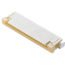 Molex-0522071885 Steckverbinder, FFC-FPC Conn FFC/FPC Connector SKT 18 POS 1mm Solder RA SMD Easy-On™ T/R