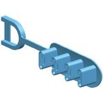 Cover For Insulated Stud Type Junction Blocks