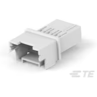 TE Connectivity-1969588-3 Einzeladersteckverbinder, Gehäuse Conn Housing RCP 3 POS 2.5mm Crimp ST Cable Mount Natural Bag