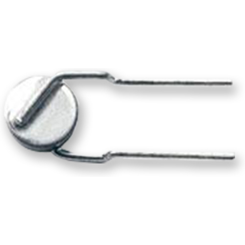 Littelfuse-TRF250-080U PTC, rückstellbare Sicherung PTC Resettable Fuse 0.08A(hold) 0.16A(trip) 60VDC 3A 0.6W 4s 14Ohm Radial 4.8 X 3.8mm Bag