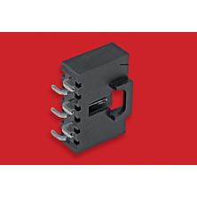 Molex-74099-0006 Steckverbinderleisten und Leiterplattenbuchsen Conn Shrouded Header (4 Sides) HDR 6 POS 2.54mm Solder ST SMD SL Tube