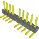 Conn Unshrouded Header HDR 10 POS 2.54mm Solder RA Side Entry Thru-Hole Bulk