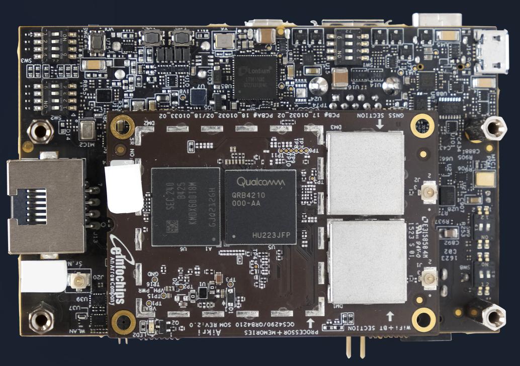 eInfochips-Aikri-42X-10LD-3 Eingebettete Systementwicklungsboards und -kits Dev kit with Aikri-42X-10LS-3 SoM