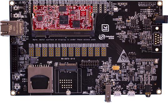 Embedded Artists-EAK00310 Placas y kits de desarrollo del sistema integrado IMXRT1062 Application Processor and SOC Development Kit 131MHz CPU