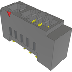 Conn Card Edge F 10 POS 2mm Solder ST SMD Tube